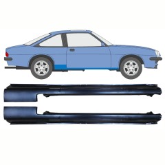 Visas slenkstis už Opel Manta B 1975-1988 / Kairė + Dešinė / Rinkinys 11080