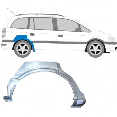 Galinė arka už Opel Zafira 1999-2005 / Dešinė 6888