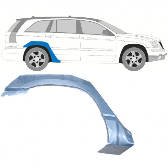 Galinė arka už Chrysler Pacifica 2003-2007 / Dešinė 7669