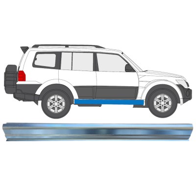 Slenkstis, apatinė už Mitsubishi Pajero 2006-2021 / Dešinė 16349