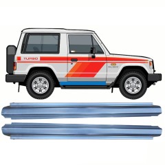 Slenkstis, apatinė už Mitsubishi Pajero 1982-1992 / Kairė = Dešinė (simetriška) / Rinkinys 10362