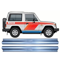 Slenkstis, apatinė už Mitsubishi Pajero 1982-1992 / Kairė + Dešinė / Rinkinys 11360