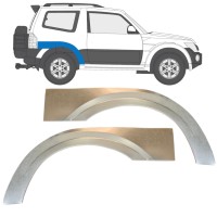 Galinė arka už Mitsubishi Pajero 2006-2021 / Kairė + Dešinė / Rinkinys 14839