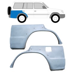 Galinė arka už Mitsubishi Pajero 1991-2001 / Kairė + Dešinė / Rinkinys 10402
