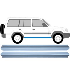 Slenkstis, apatinė už Mitsubishi Pajero 1991-2001 / Kairė + Dešinė / Rinkinys 11931