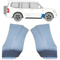 Sparno apatinė dalis už Mitsubishi Pajero 1999-2006 / Kairė + Dešinė / Rinkinys 16903