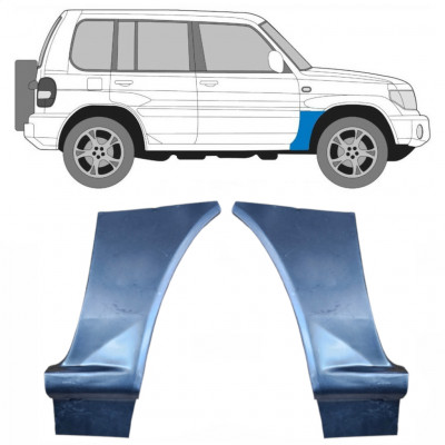 Sparno apatinė dalis už Mitsubishi Pajero Pinin 1998- / Kairė + Dešinė / Rinkinys 9298