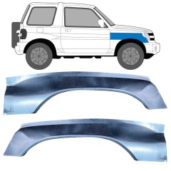 Sparno apatinė dalis už Mitsubishi Pajero Pinin 1998-2007 / Kairė + Dešinė / Rinkinys 10624