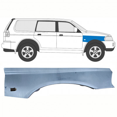 Sparno apatinė dalis už Mitsubishi Pajero Sport 1996-2008 / Dešinė 8397