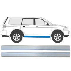 Slenkstis vidinė dalis už Mitsubishi Pajero Sport 1996-2008 / Kairė + Dešinė / Rinkinys 14872