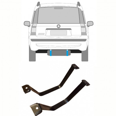 Kuro bako laikikliai už Fiat Panda 2003-2012 10159