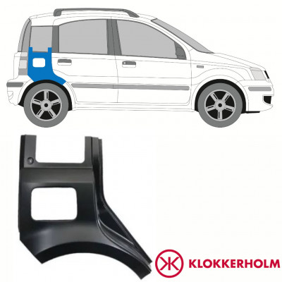 Galinė arka už Fiat Panda 2003-2012 / Dešinė 10751