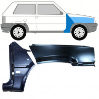 Sparno apatinė dalis už Fiat Panda 1980-2002 / Dešinė / Rinkinys 11816