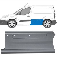 Šono dalis už Peugeot Partner 2008-2018 / Kairė 17016
