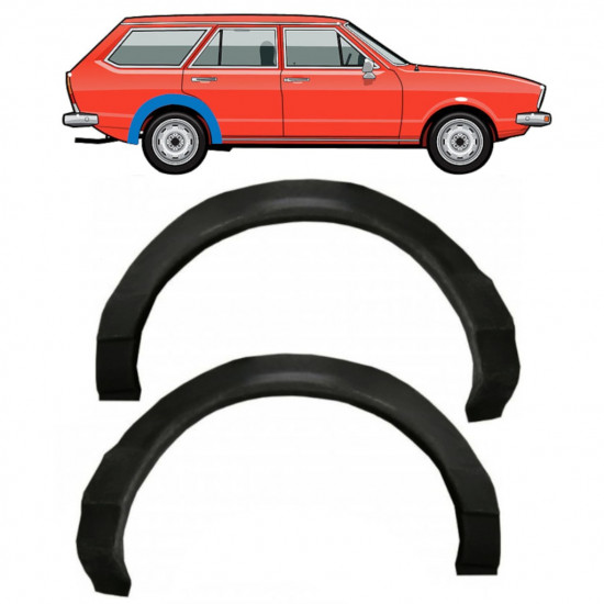 Galinė arka už VW Passat B1 1973-1980 / Kairė + Dešinė / Rinkinys 10962