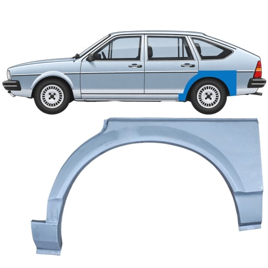 Galinė arka už Volkswagen Passat B2 1980-1988 / Kairė / SEDAN / HATCHBACK 8090