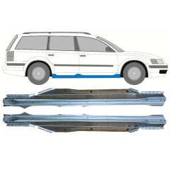 Visas slenkstis už VW Passat B5 1996-2005 / Kairė + Dešinė / Rinkinys 9689