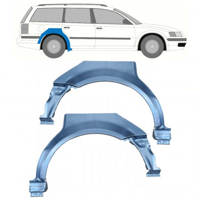 Galinė arka už VW Passat B5 1996-2005 / Kairė + Dešinė / Rinkinys 9688