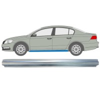 Slenkstis, apatinė už Volkswagen Passat B7 2010-2015 / Kairė 16356