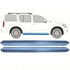 Slenkstis, apatinė už Nissan Pathfinder R51 2004-2013 / Kairė = Dešinė (simetriška) / Rinkinys 10365