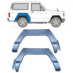 Galinė arka už Nissan Patrol K160 1979-1990 / Kairė + Dešinė / Rinkinys 10412