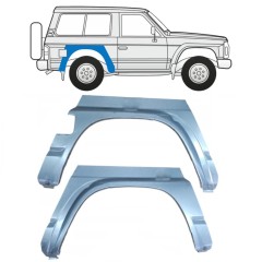 Galinė arka už Nissan Patrol Y60 GY60 1990-1997 / Kairė + Dešinė / Rinkinys 11530