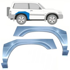 Galinė arka už Nissan Patrol Y61 GY61 1997-2009 / Kairė + Dešinė / Rinkinys 10220
