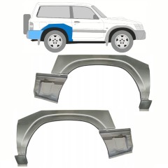Galinė arka už Nissan Patrol Y61 GY61 1997-2009 / Rinkinys 10800