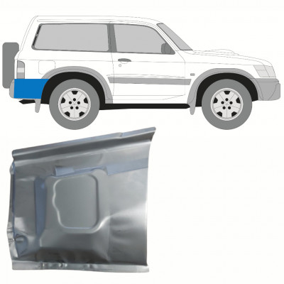 Galinė arka už Nissan Patrol 1997-2009 / Dešinė 10166