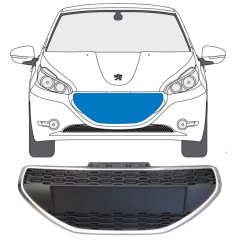 Grotelės už Peugeot 208 2012-2015 / Rinkinys 9810