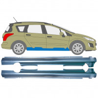 Visas slenkstis už Peugeot 308 2007-2013 / Kairė / Dešinė / Kairė + Dešinė / Rinkinys 12888
