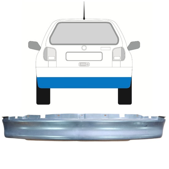 Galinė panelė už Volkswagen Polo 1994-1999 16006