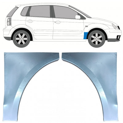 Sparno apatinė dalis už VW Polo 2001-2009 / Kairė + Dešinė / Rinkinys 9733