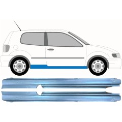 Visas slenkstis už Volkswagen Polo 1994-1999 / Kairė + Dešinė / Rinkinys 9398