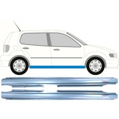 Visas slenkstis už Volkswagen Polo 1994-1999 / Kairė + Dešinė / Rinkinys 9399