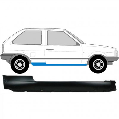 Slenkstis, apatinė už VW Polo 1981-1994 / Dešinė 7114