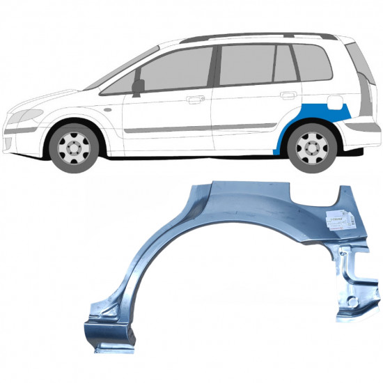 Galinė arka už Mazda Premacy 1999-2005 / Kairė 6018