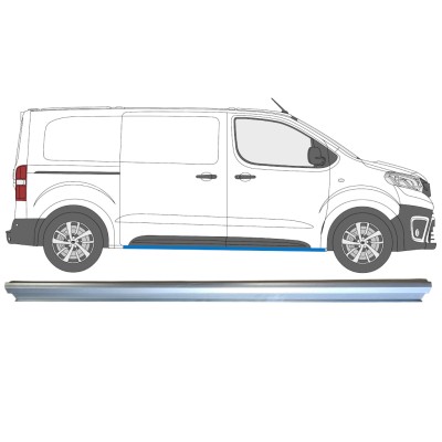 Slenkstis apatinė dalis už Toyota Proace Verso 2016- / Kairė = Dešinė (simetriška) 15600