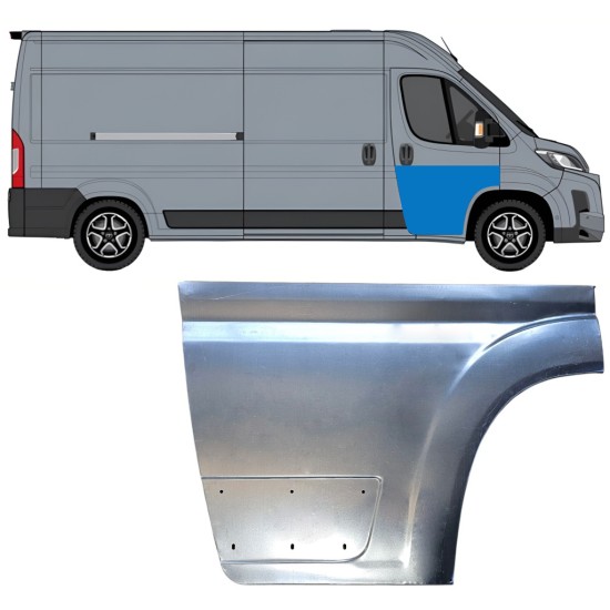 Priekinių durų skarda už Toyota Proace Max 2024- / Dešinė 16715