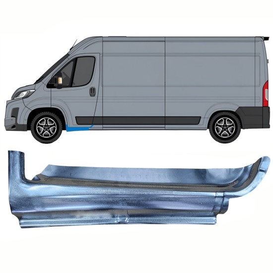 Slenkstis apatinė durų priekinių už Toyota Proace Max 2024- / Kairė 16630