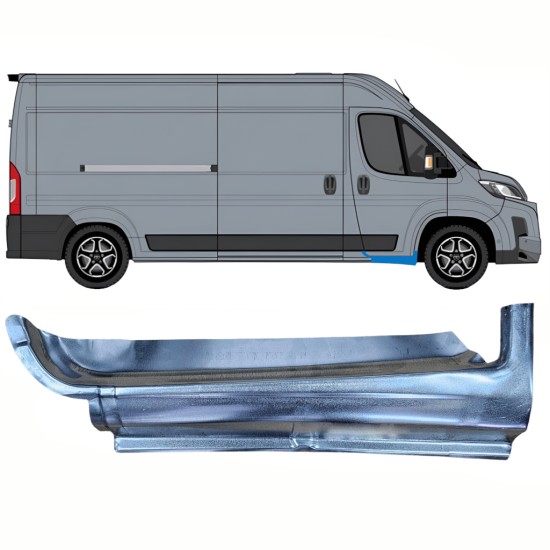 Slenkstis apatinė durų priekinių už Toyota Proace Max 2024- / Dešinė 16629