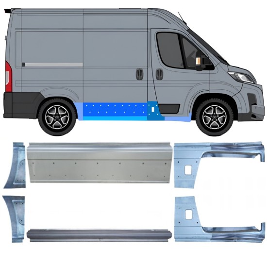 Remonto komplektas už Toyota Proace Max 2024- / Kairė + Dešinė 16741