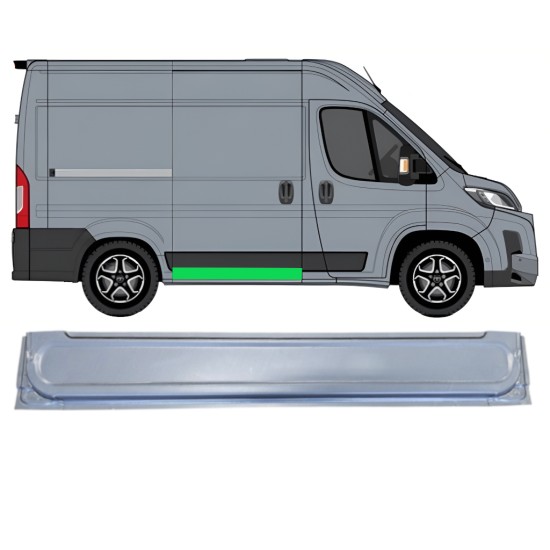 Stumdomų durų vidinė dalis už Toyota Proace Max 2024- / Dešinė 16632