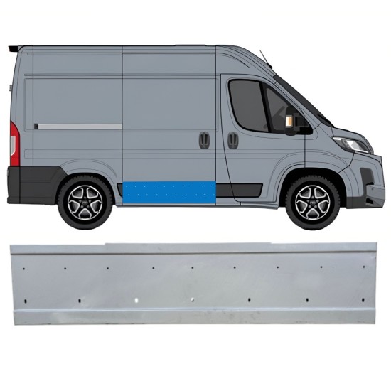 Stumdomų durų dalis už Toyota Proace Max 2024- / Dešinė 16702