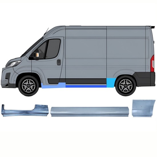 Remonto komplektas už Toyota Proace Max 2024- / Kairė / 16753