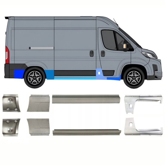 Remonto komplektas už Toyota Proace Max 2024- / Kairė + Dešinė 16714
