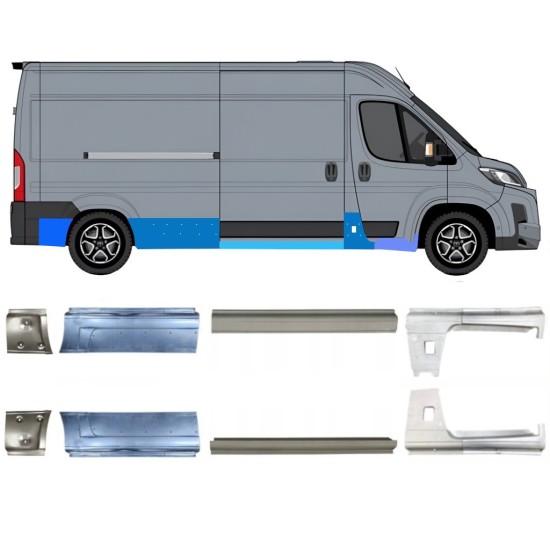 Remonto komplektas už Toyota Proace Max 2024- / Kairė + Dešinė 16709