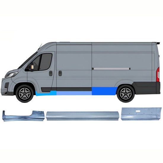 Remonto komplektas už Toyota Proace Max 2024- / Kairė 16755