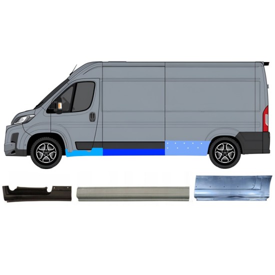Remonto komplektas už Toyota Proace Max 2024- / Kairė 16760