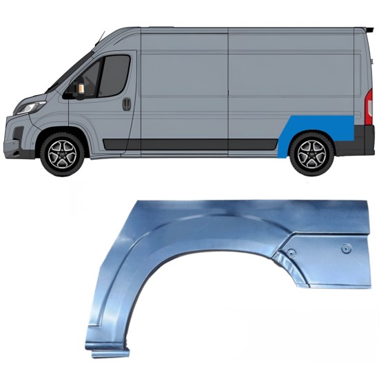 Galinė arka už Toyota Proace Max 2024- / Kairė 16690